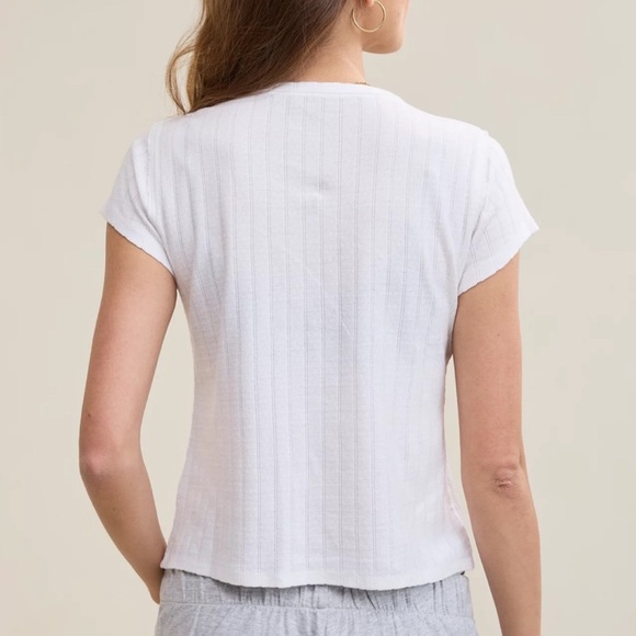 Aerie Pointelle Vintage T-Shirt - Picture 3 of 7